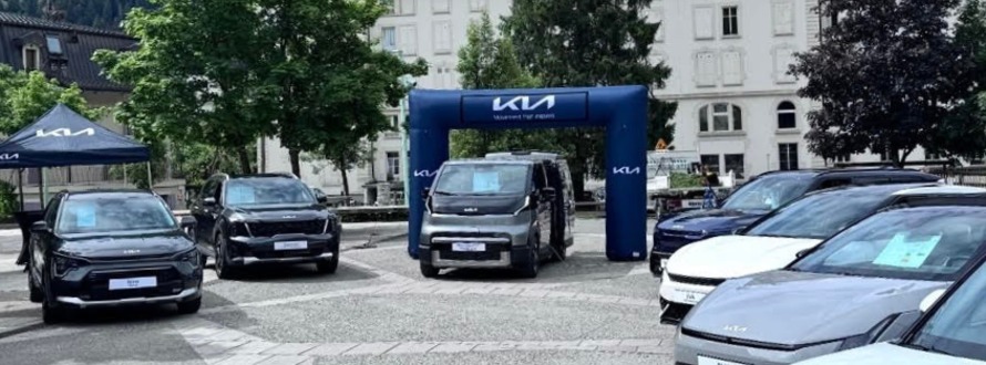 Journée Fleet Kia à Chamonix