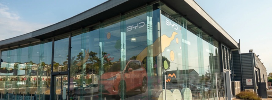 Nouvelle concession BYD Ales