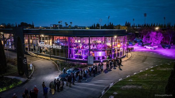 Inauguration Mercedes Nîmes